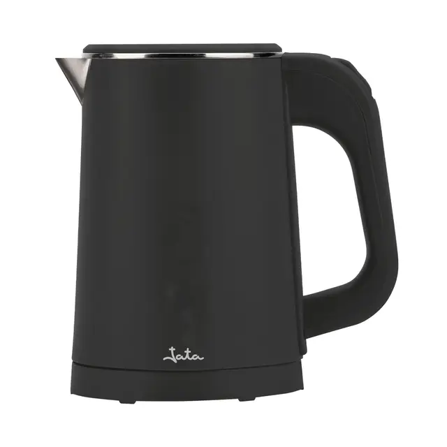 JATA JEHA5506 - Hervidor de Agua Eléctrico 0,8 L Sin BPA, 800 W, Inalámbrico con Base 360°, Filtro Antical, Acero Inoxidable 304, Desconexión Automática y Protección contra Sobrecalentamiento