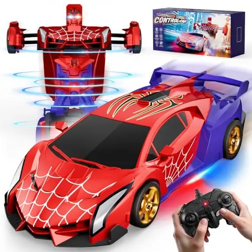 Mirthigig Auto-Robot 2w1 Coche Teledirigido Transformable RC 2,4GHz