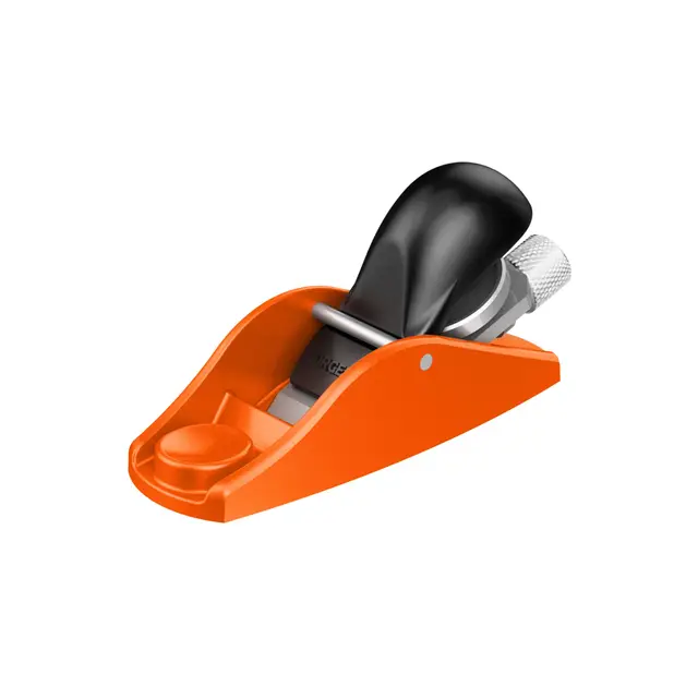 JORGENSEN Mini Cepillo de Carpintero, Mini Cepillo Manual para Trabajos de Madera de Precisión, Ideal para Recortar, Pulir y Cepillar, con Hoja Ajustable, para Trabajos en Madera