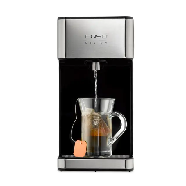 CASO HW 600 - dispensador de agua caliente 2,7L - hervidor de agua electrico - Agua caliente en segundos - temperatura 40°C a 100°C - 7 cantidades de salida - Filtro Antical y Anti Impurezas