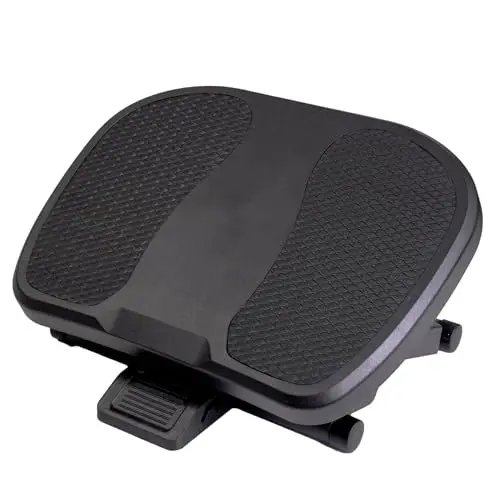 Raylu Paper – Reposapiés, Reposa pies de Oficina Ajustable en 3 Niveles, Reposapiés de Escritorio Ergonómico, Antideslizante y Efecto Masaje. Apoya Pies para Trabajo y Teletrabajo. (Modelo 30)