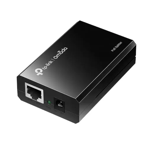 TP-Link TL-PoE10R Gigabit Ethernet PoE Splitter Adapter,Plug-and-Play, Puerto RJ45 a 2 10/100/1000 Mbps, 12VDC 1A, 9VDC 1A, 5VDC 2A