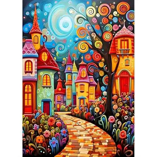 dpidea casa 5d diamond painting kit