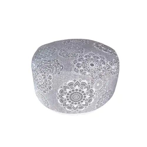 savasanas zafu meditación mandalas gris