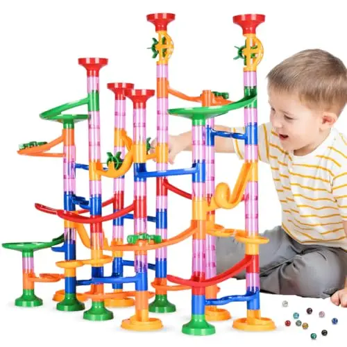 ainiv 153pcs pista de canicas