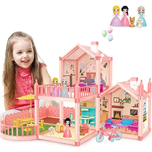 deao casa de muñecas 3 princesas 1:12