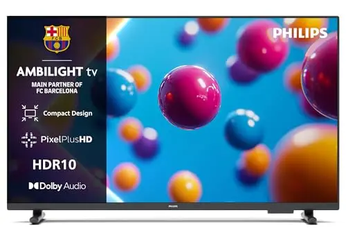 Philips 32PFS6900 HD LED Smart TV - Pantalla de 32 Pulgadas con Pixel Plus, Plataforma Titan OS y Sonido Dolby Digital - Funciona con Alexa y con el Asistente de Voz de Google