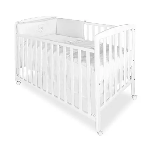 asalvo 12371 cuna madera blanca