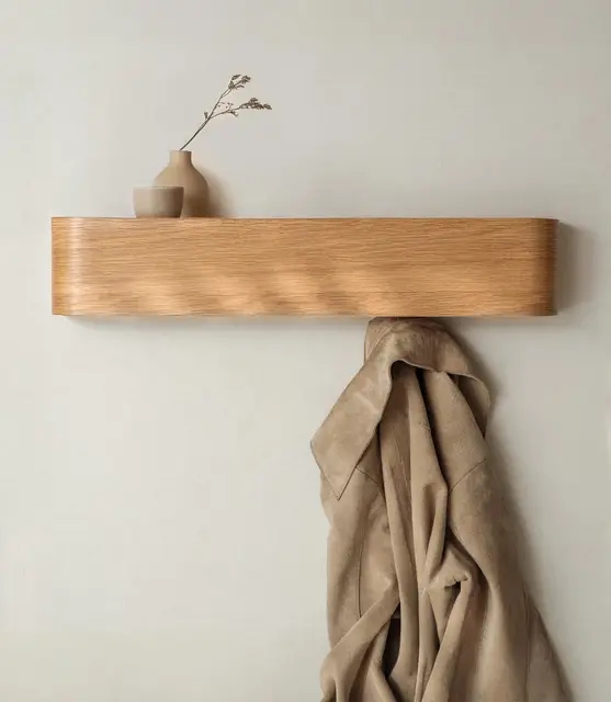 kazai toke perchero pared roble