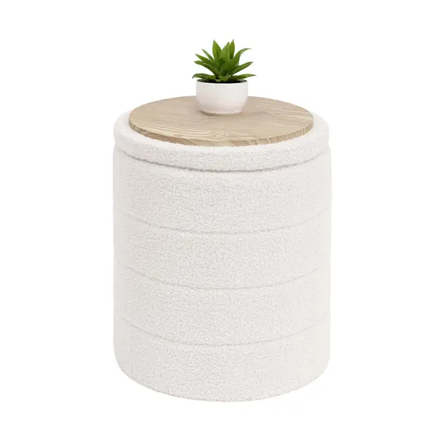 bonlife baúl plegable puff almacenaje