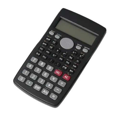 Calculadora científica para Escuela, Universidad y Oficina con 240 Funciones y Pantalla de 2 líneas