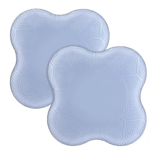 Gowkeey Rodillera de Yoga Antideslizante 2 Piezas