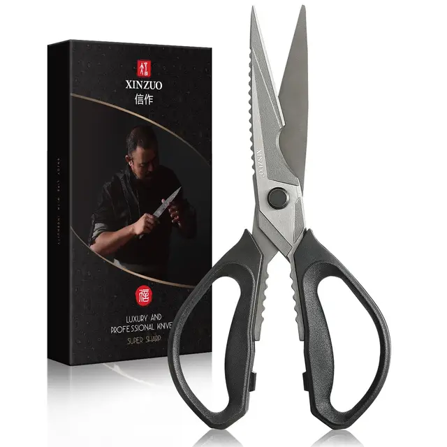xinzuo dtjd-hs-h7 tijeras cocina titanio