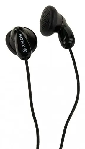Sony MDRE9LPB - Auriculares de Botón, Color Negro, Intraurales, Alámbrico