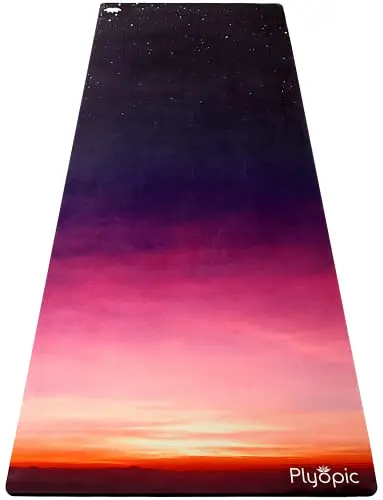 Plyopic Esterilla de Yoga | Antideslizante Colchoneta/Toalla de Lujo. Natural y Ecológica | Ideal para Yoga, Pilates, Ejercicio, Fitness, Hot o Bikram