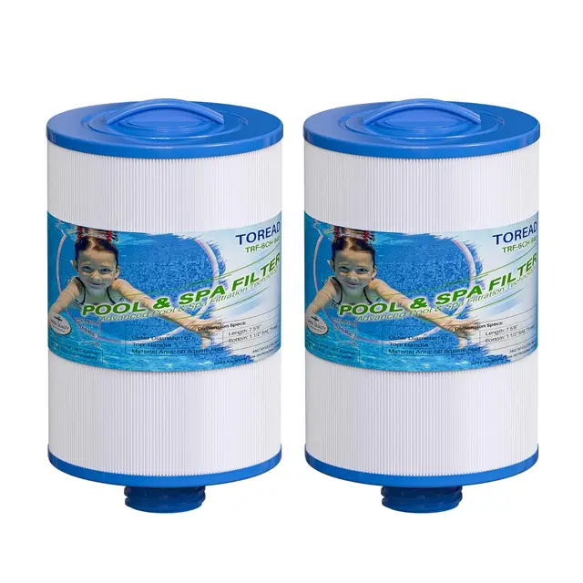 TOREAD Filtro de Repuesto para SPA Unicel 6CH-940, PWW50P3 (no PWW50P4), Filbur FC-0359, 817-0050, 25252, 03FIL1400, Filtro de Rosca SAE de 1 1/2 Pulgadas, Paquete de 2