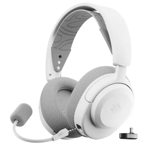 SteelSeries Arctis Nova 3P Wireless Auriculares Gaming Blanco