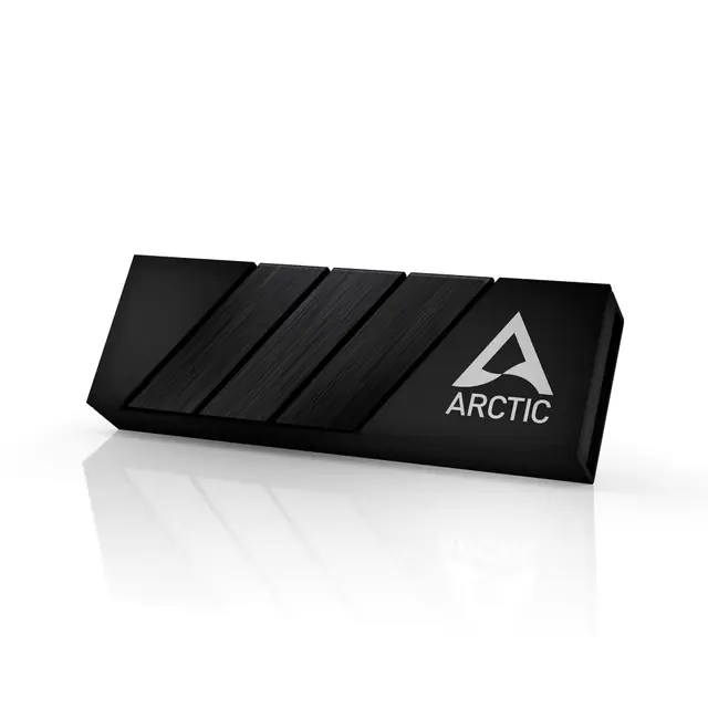 ARCTIC M2 Pro - Disipador térmico para SSD M.2 2280, con almohadillas térmicas ARCTIC TP-3, compatible con PC y PS5, para SSD de una y dos caras - Negro