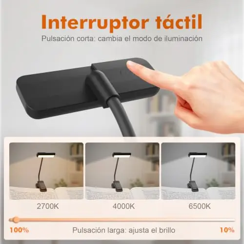 grifema luz lectura pinza