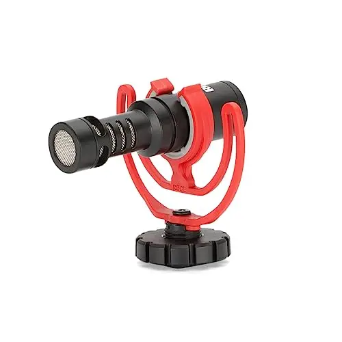 RØDE VideoMicro Micrófono direccional compacto para cámara de grabación cinematográfica y creación de contenido en exteriores