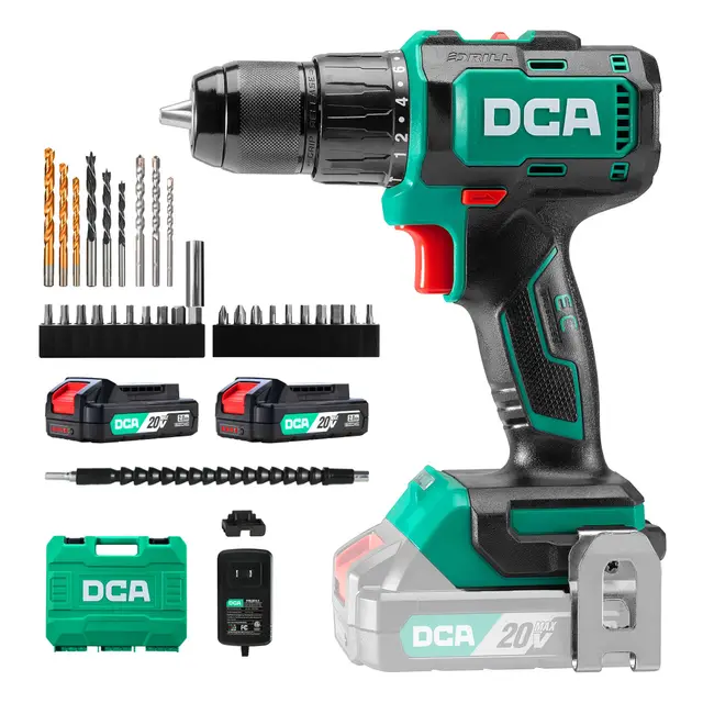 dca 20v taladro percutor brushless