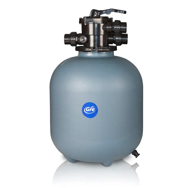 Gre FIS500 - Filtro de Arena para Piscina sin Bomba. Para Piscinas Enterradas, Autoportantes o Elevadas de hasta 10.000 L.