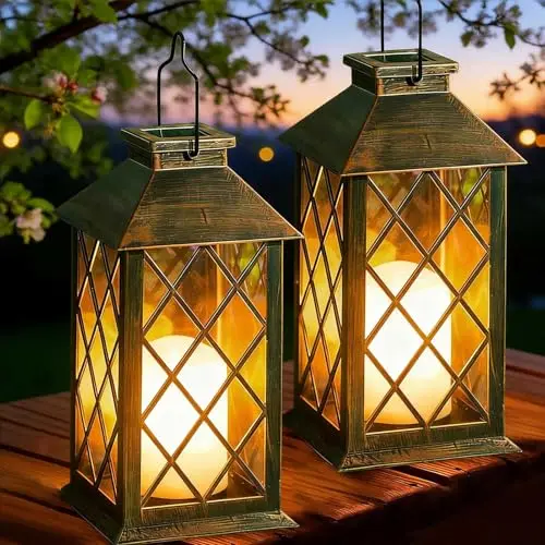 joycome farolillos solares 2 piezas led