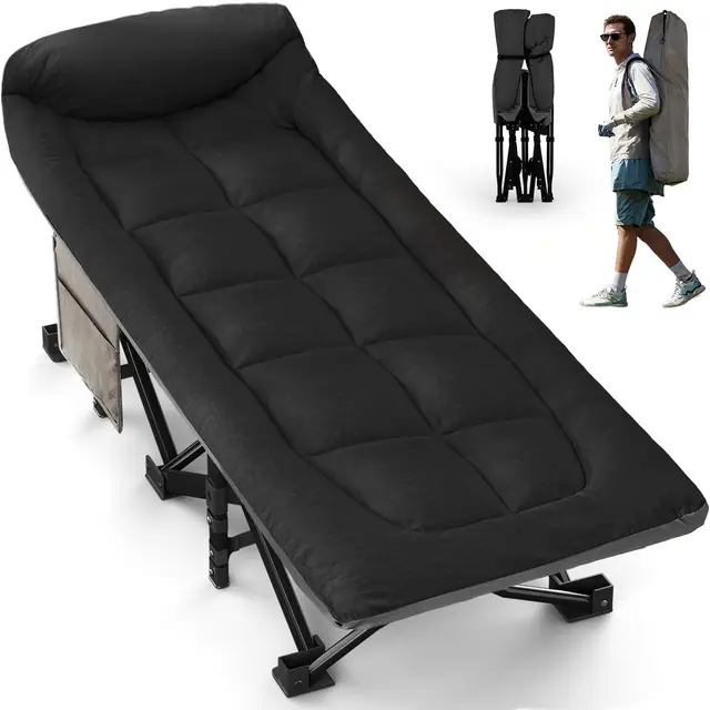 overmont camp bed cama plegable camping