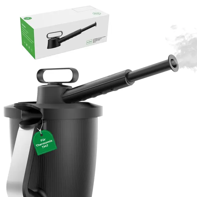 Desviador De Vapor Para Thermomix TM7, Desviador De Vapor Para Protección De Cocinas, Armarios Colgantes, Giratorio 360°, Extralargo, Accesorios Thermomix TM7 Sin BPA