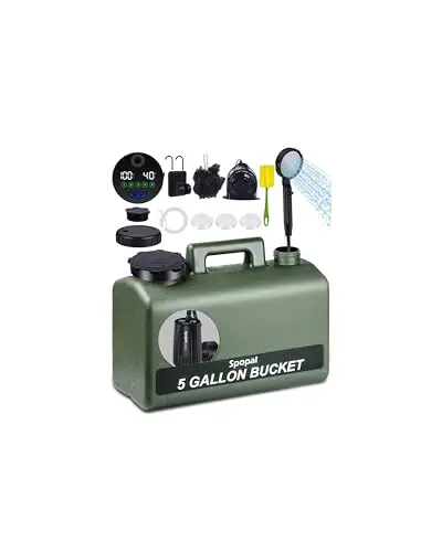 spopal bcs2-pj2 ducha portátil camping