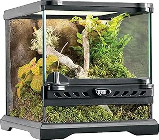 Exo Terra Terrario Nano Wide de 10,5 L, 20 x 20 x 20 cm