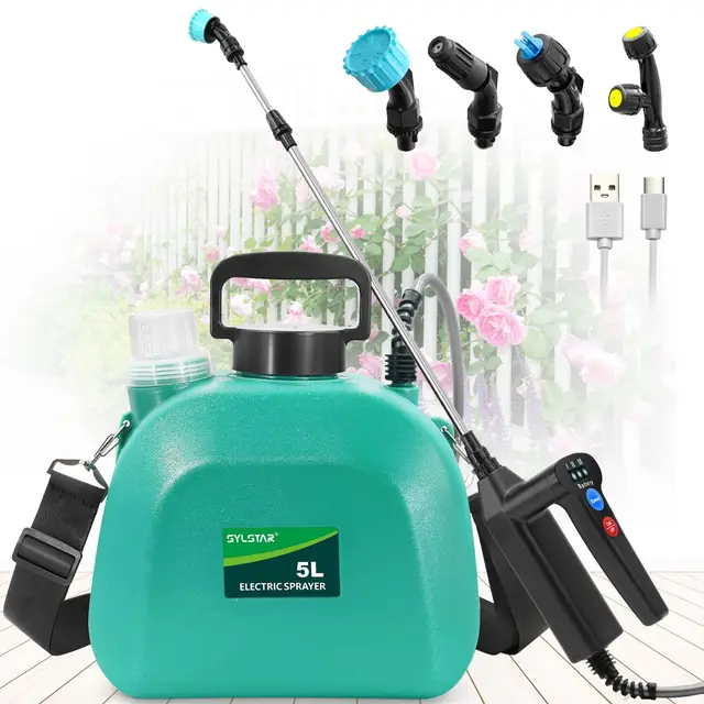 sylstar pulverizador eléctrico 5l 3