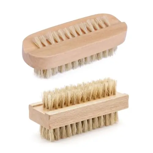whwwan cepillo uñas madera doble cara 2