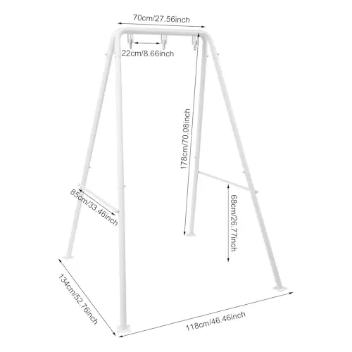 panfudongk estructura doble columpio