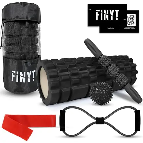 FINYT Pack 7 en 1 Rodillo de Masaje Muscular