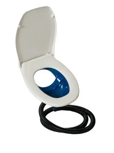 Inodoro seco Separett Privy 501, retrete de compostaje, baño compostero