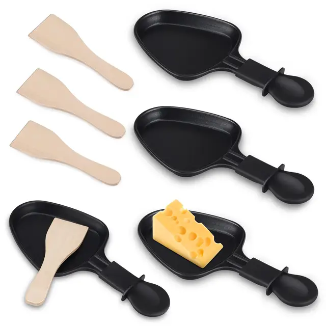 tigerkinwit mini raclette set 4 piezas