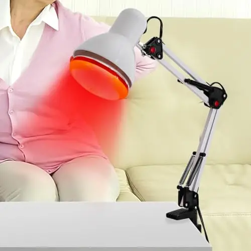 ARBGO Lámpara Infrarroja 150W E27 Terapia de Calor