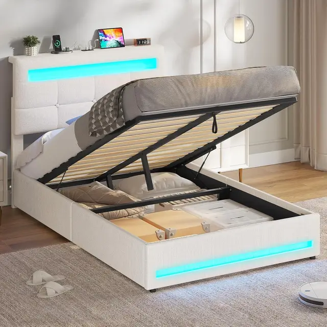 aogllati cama 90x200 con canapé