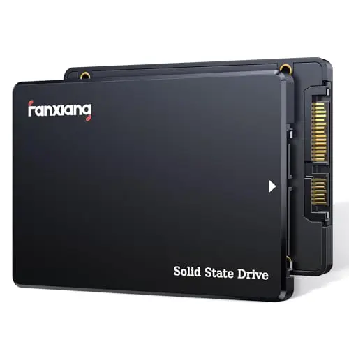 fanxiang SSD 1TB SATA III 6Gb/s 2,5", Disco Duro SSD 1TB,560 MB/s de Lectura, 510 MB/s de Escritura, Disco Duro Interno para Conpatible con computadoras de Escritorio y portátiles