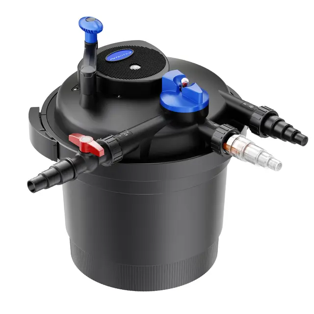 SunSun CPF-5000 Filtro presión lámpara UVC 11W Estanque Shasta 8000L Jardín Koi Peces Jardinería