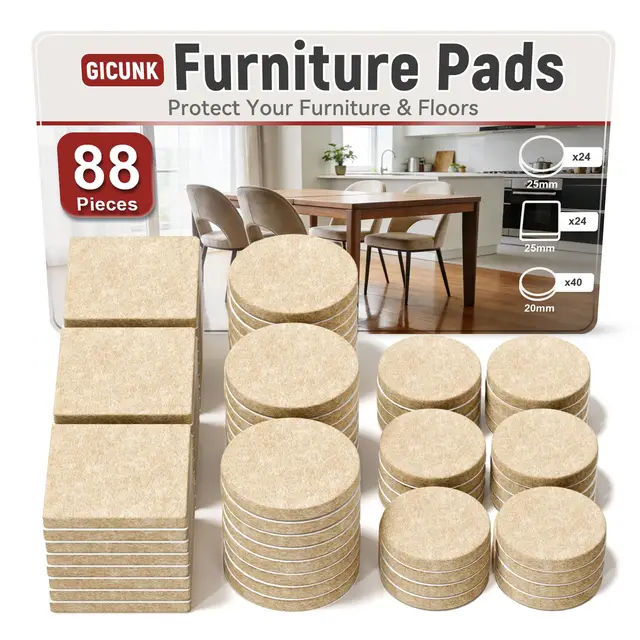 gicunk d02 fieltros adhesivos muebles
