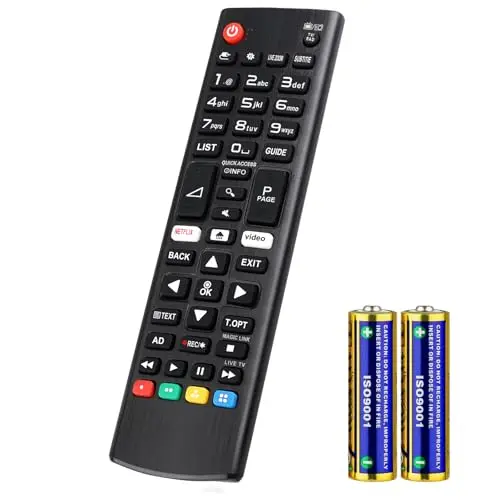 Universal para Mando LG Smart TV,Mando a Distancia para Todos los Televisión LG Original AKB75095308,con Pilas