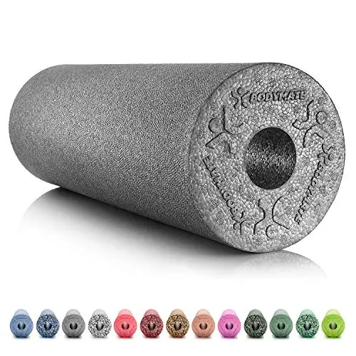 BODYMATE Rodillo Miofascial Standard 45 cm Gris Carbón