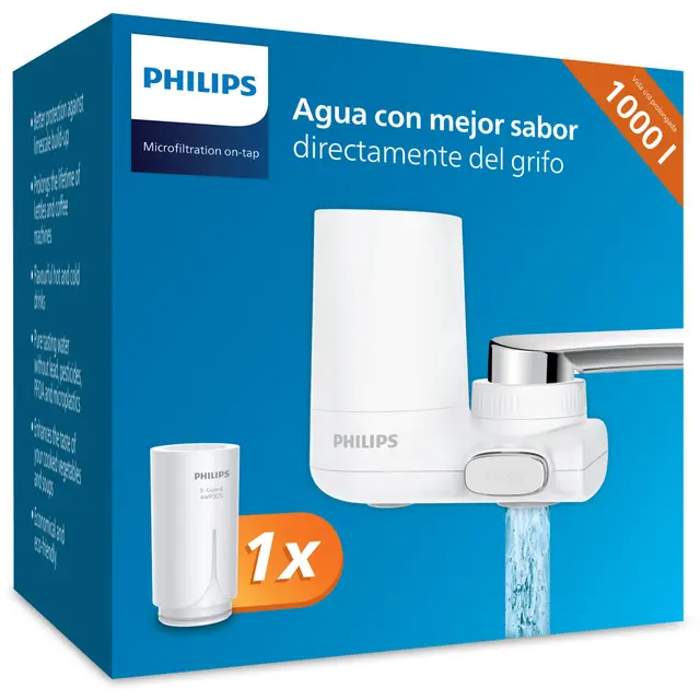 philips x-guard filtro grifo vertical