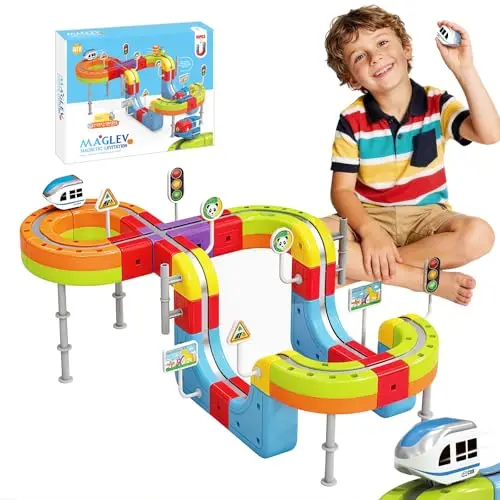 leaprc tren eléctrico 70 piezas