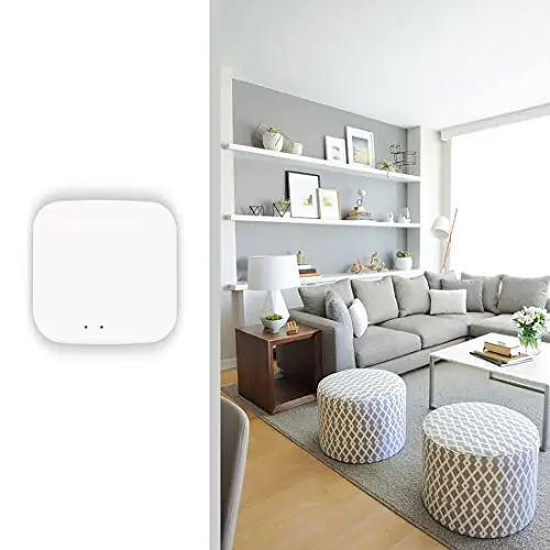 BSEED Zigbee Gateway Hub Inteligente Tuya ZigBee 3.0 Bluetooth Gateway Hub,compatible con todos los productos Inteligentes, funciona con Tuya y Smart Life APP