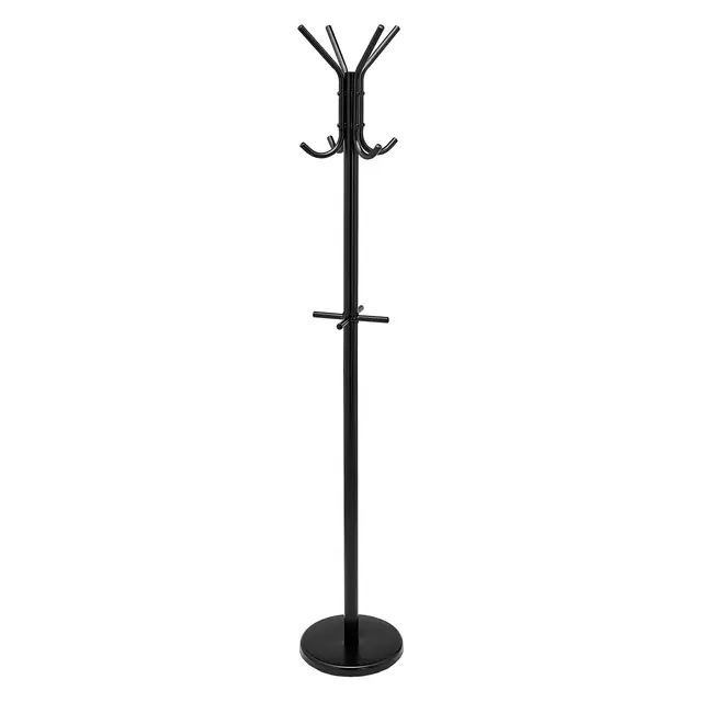 amazon basics perchero pie negro