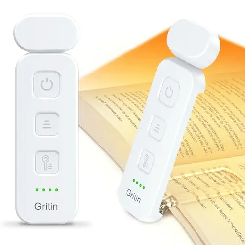 gritin luz de lectura con pinza led