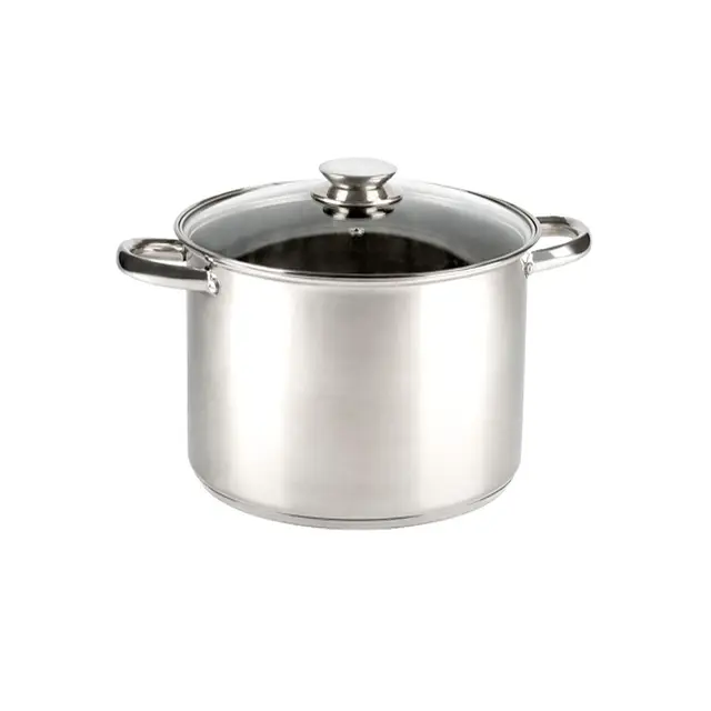 VIER - Olla 20cm Acero Inoxidable 18/10